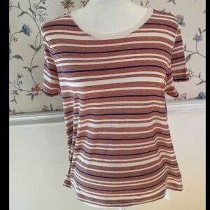 Madewell Multicolor Striped Ringer Tee